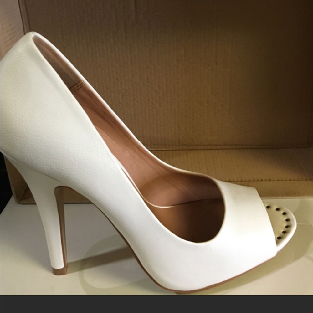 White heels